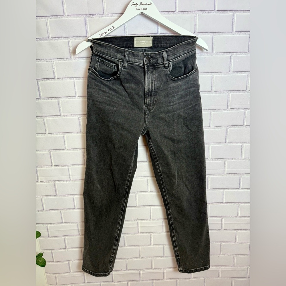 Everlane The Cheeky women black Jean Crop - Size 27